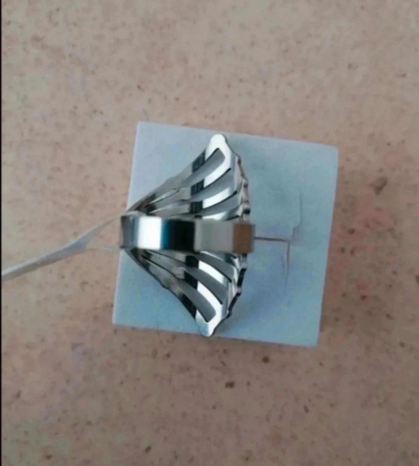 Steel ring for women – photo 2
